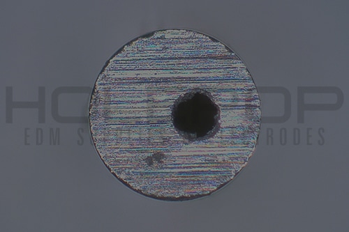 Offset Inner Channel Tungsten Carbide Electrode