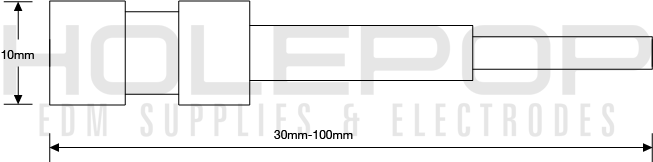 Diagram of a Current EDM RT Series electrode guide.