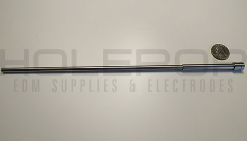 Custom silicon nitride EDM guide with extension.