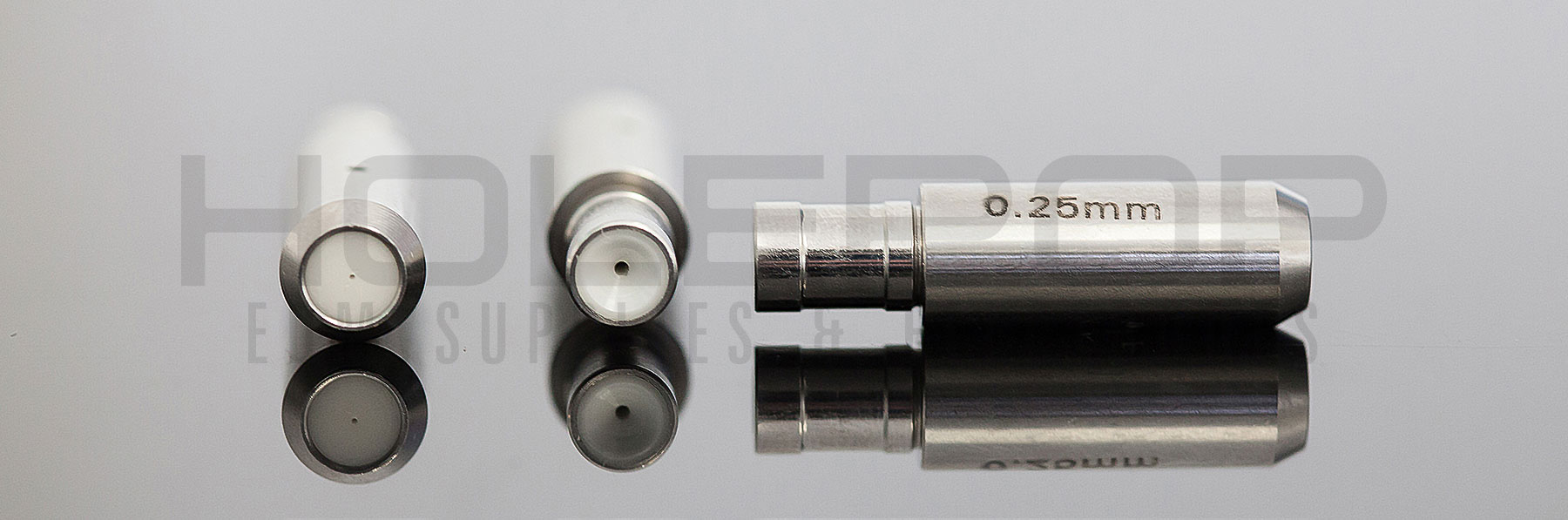 Ceramic EDM electrode guide